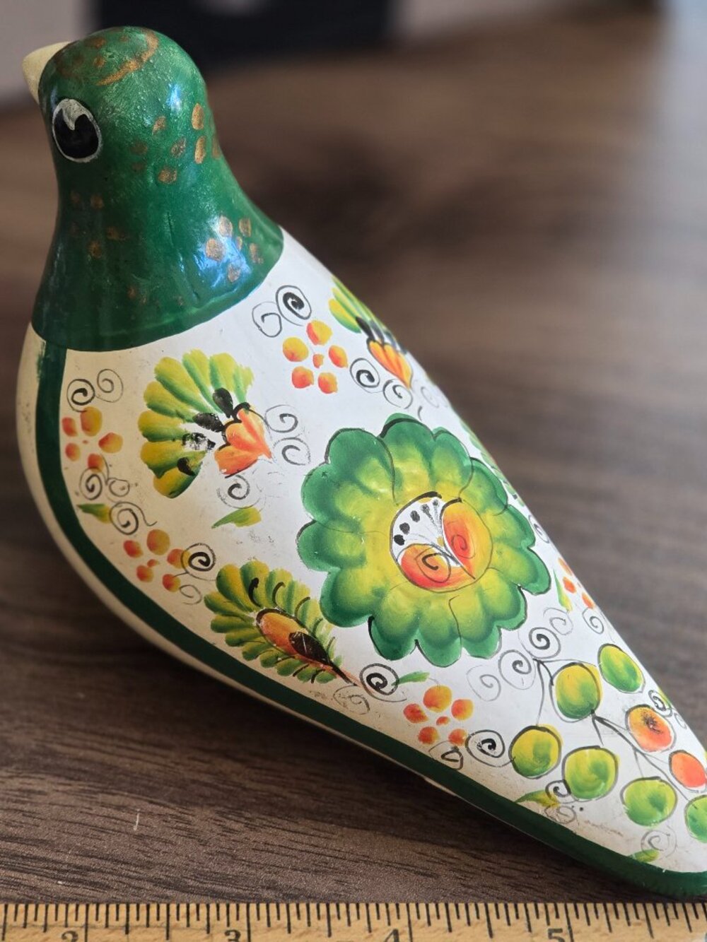 Mexican Tonala Dove Pigeon Folkore Pottery